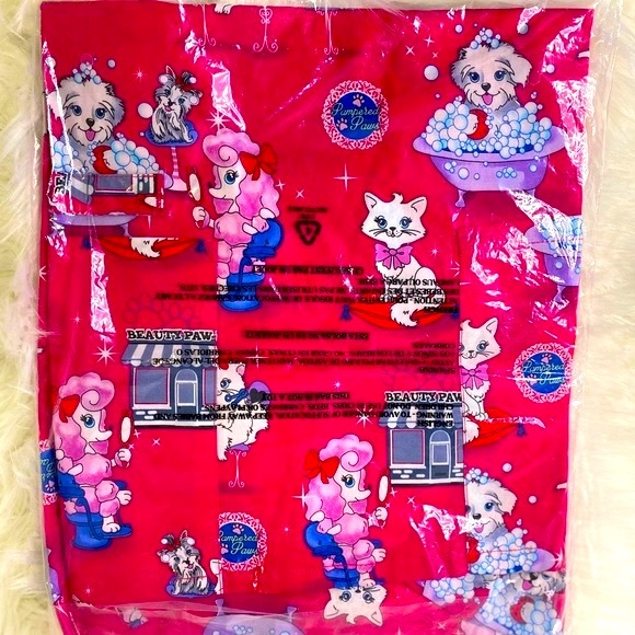 Cherokee medium Womens Paw-lor Scrubs NWT - Picture 2 of 2